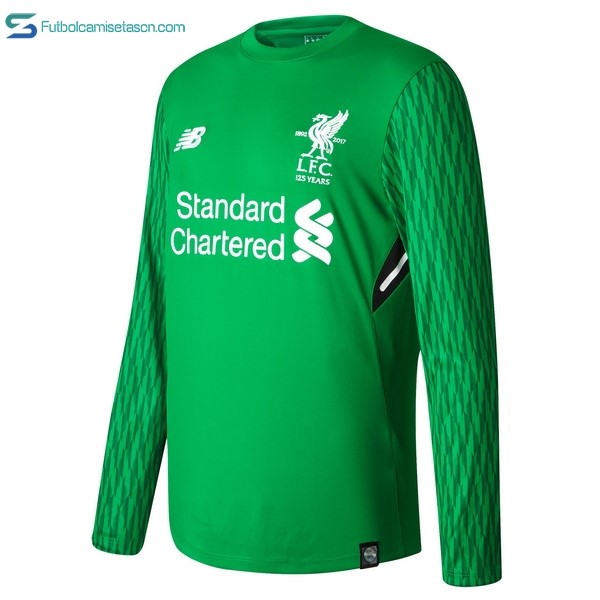 Camiseta Liverpool 1ª ML Portero 2017/18